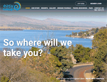 Tablet Screenshot of easy-holidays.co.za
